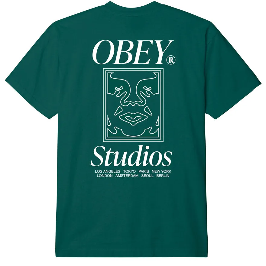 Obey studios icon tee