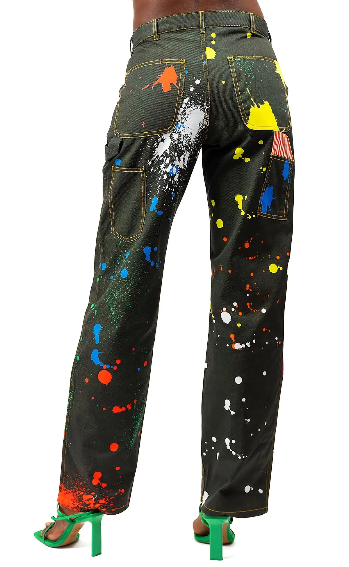Olive Painter's Carpenter Pant