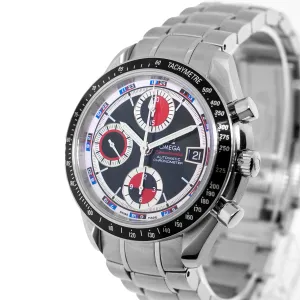 Omega Speedmaster Chronograph 40mm Stainless Steel Black /Red Casino Dial 3210.52.00