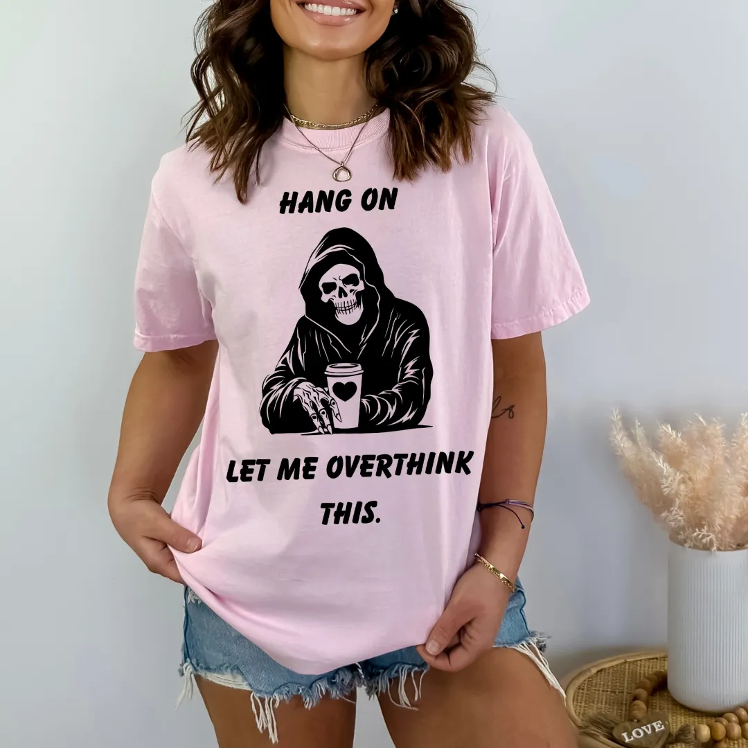 Overthink Skull Tee