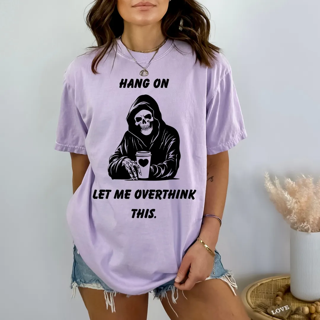 Overthink Skull Tee