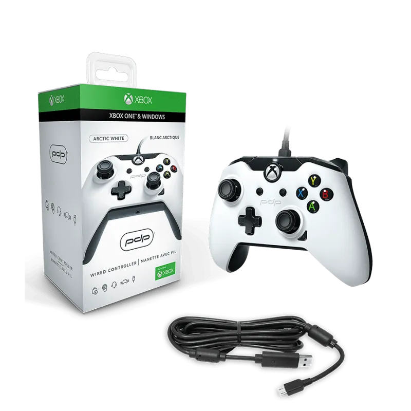 PDP White Camo Wired Controller (Xbox One)