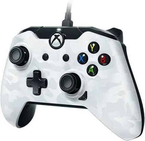 PDP White Camo Wired Controller (Xbox One)