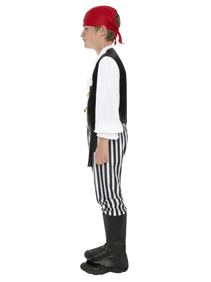 Pirate Captain Boys Costume