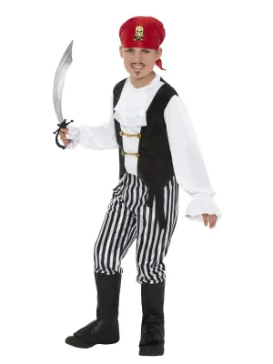 Pirate Captain Boys Costume