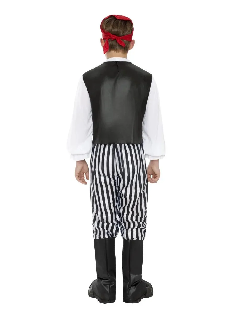 Pirate Captain Boys Costume