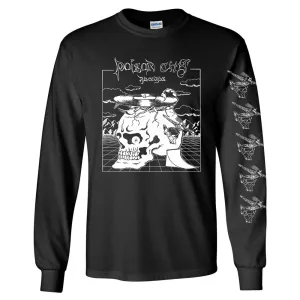 POISON CITY 'Spiral Skull' Longsleeve T-Shirt