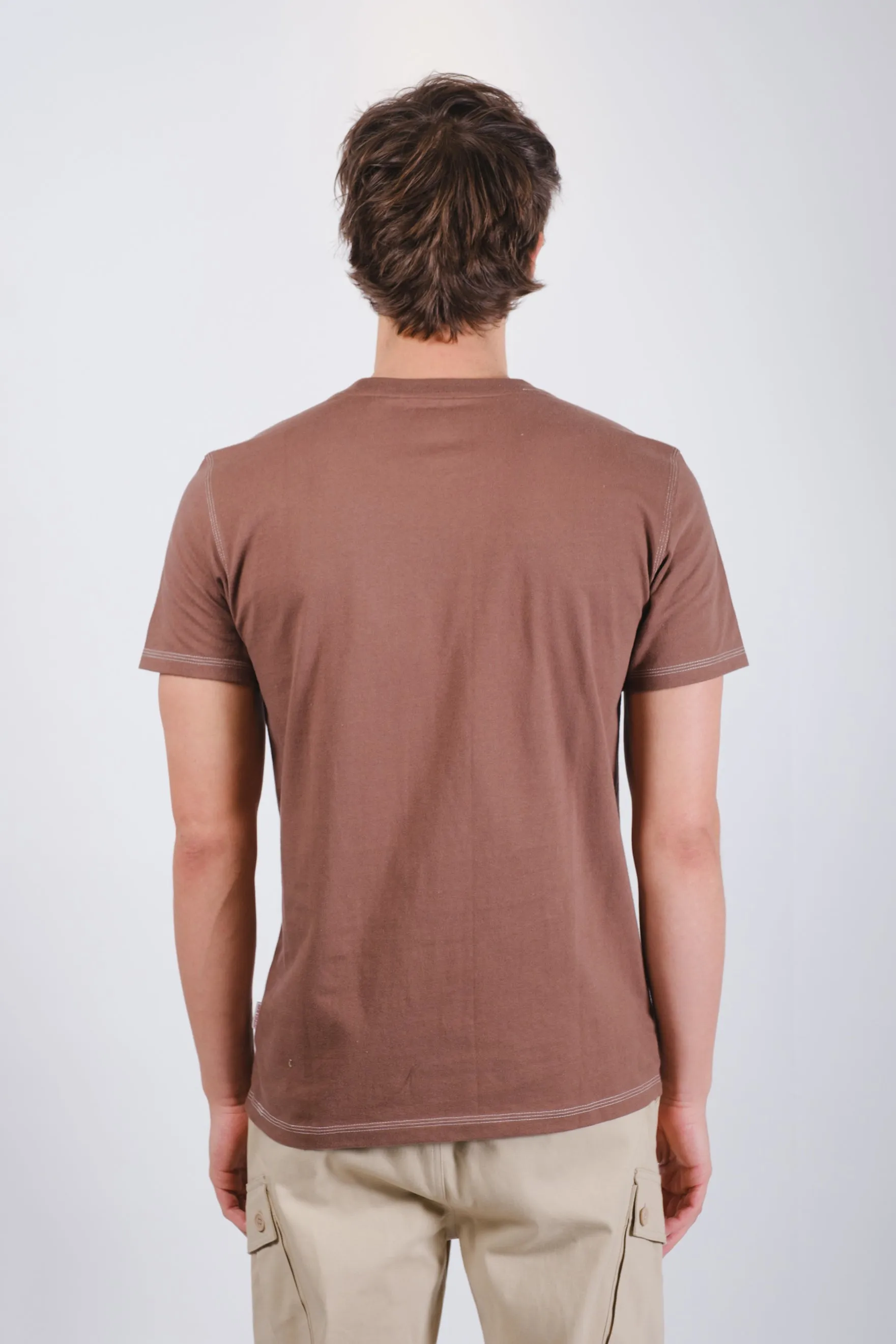 Premium Heavy Weight Contrast Stitch Tee