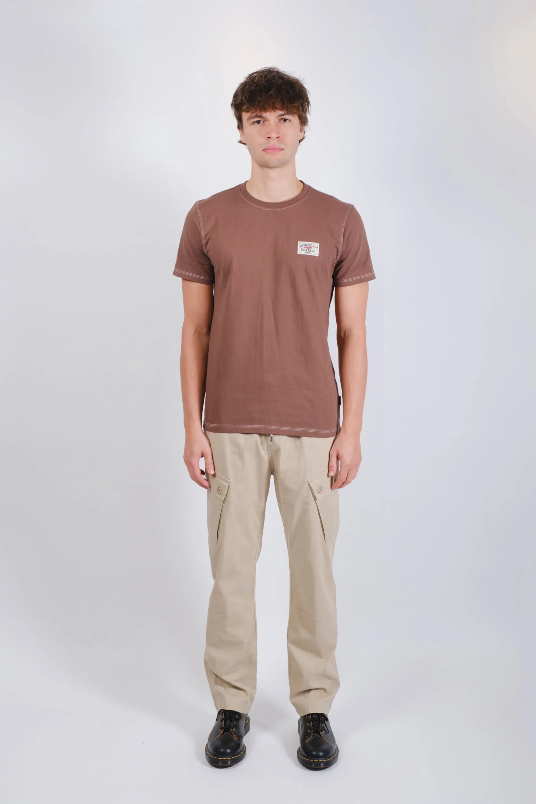 Premium Heavy Weight Contrast Stitch Tee