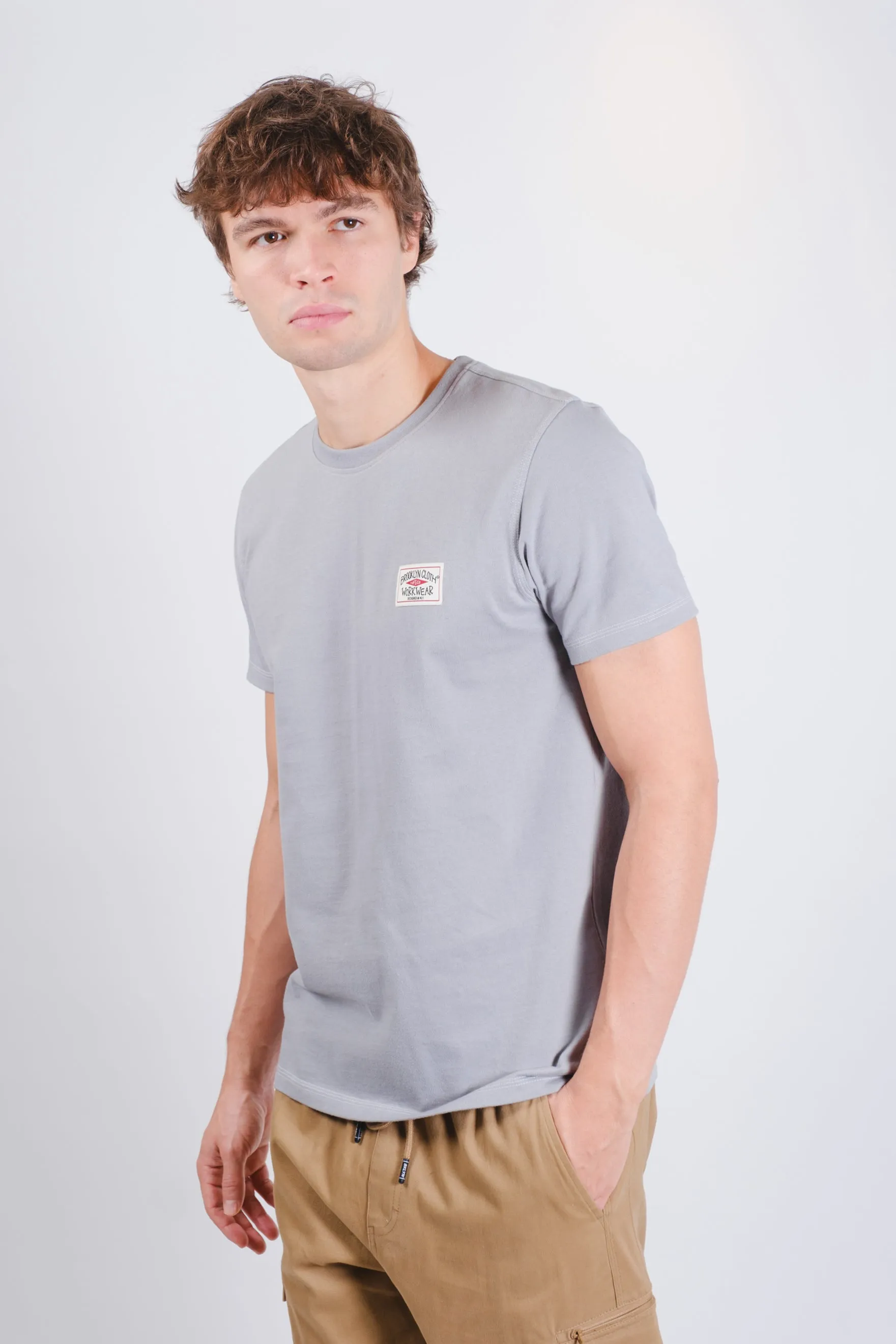 Premium Heavy Weight Contrast Stitch Tee