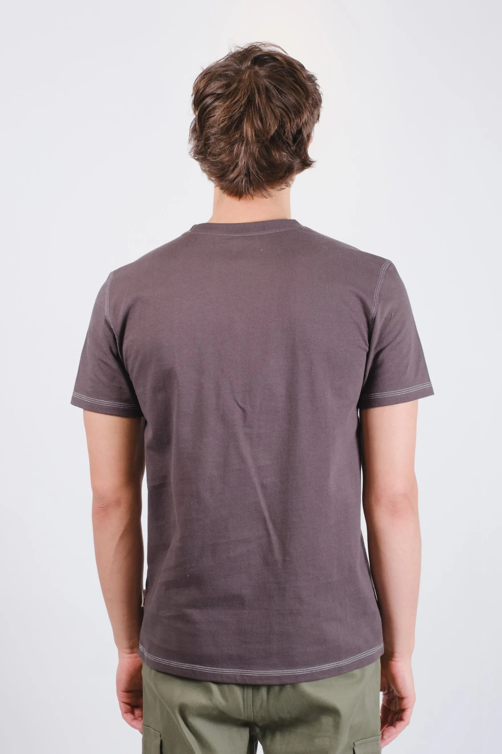 Premium Heavy Weight Contrast Stitch Tee
