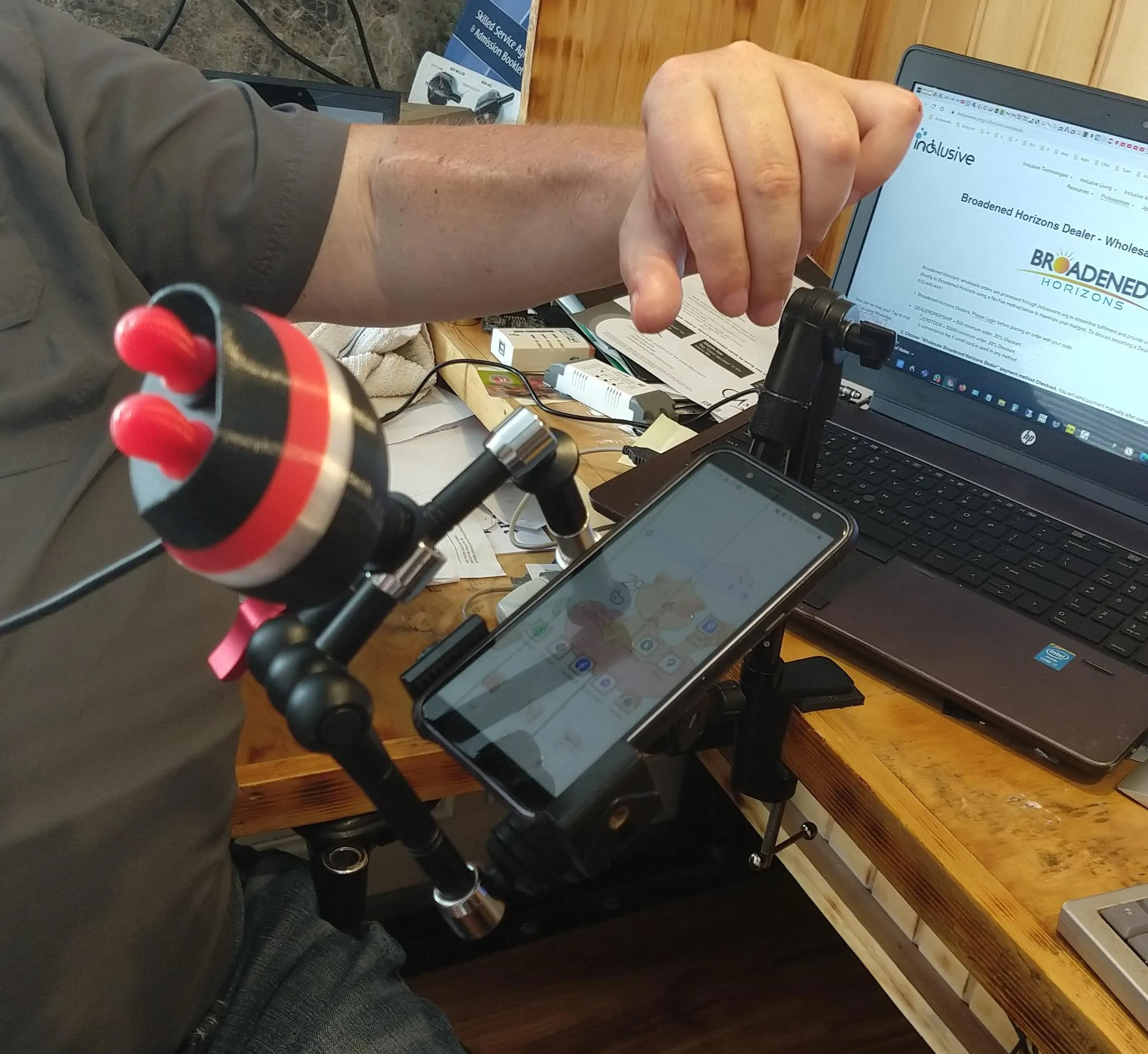 QuadMouse Controller on Mount