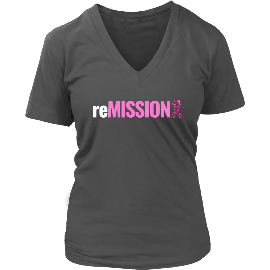"reMISSION" Breast Cancer T-Shirt