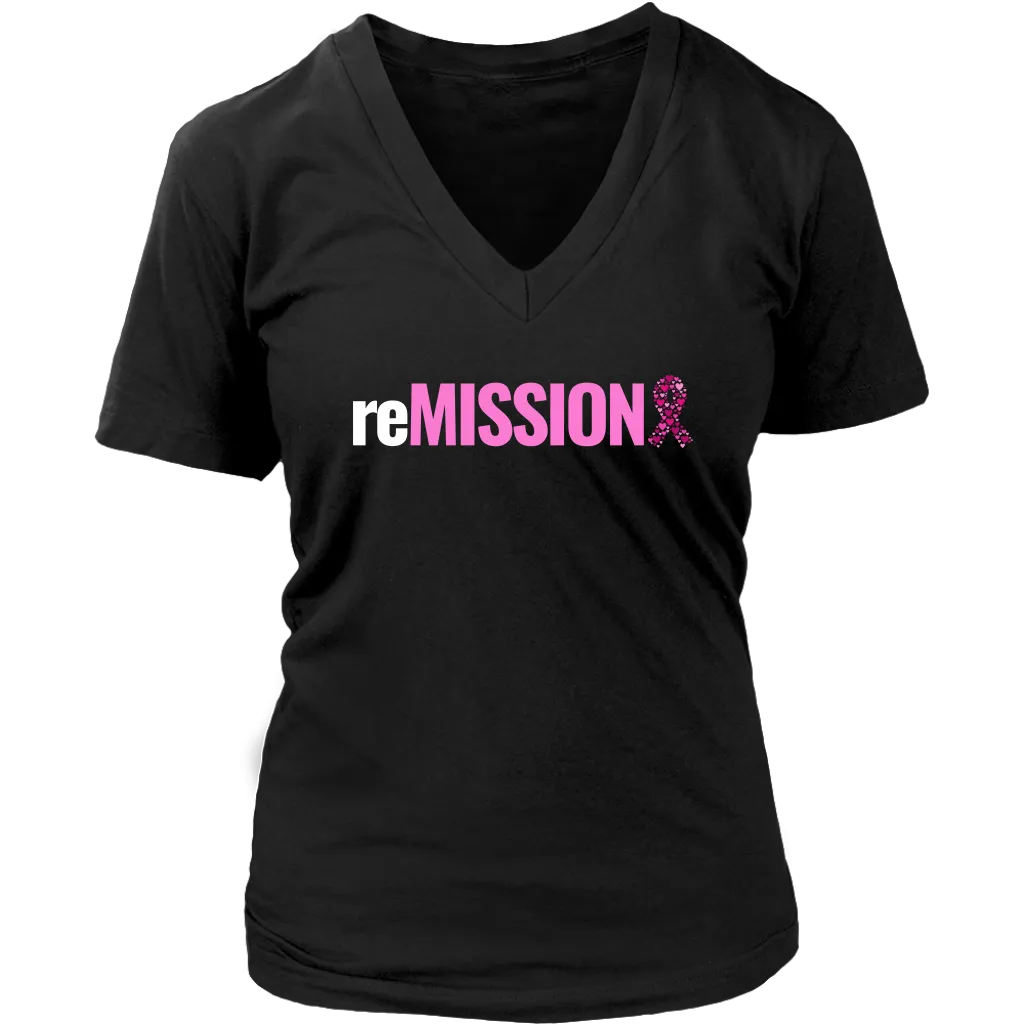 "reMISSION" Breast Cancer T-Shirt