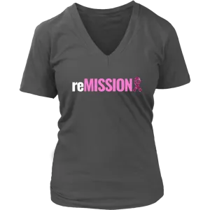 "reMISSION" Breast Cancer T-Shirt