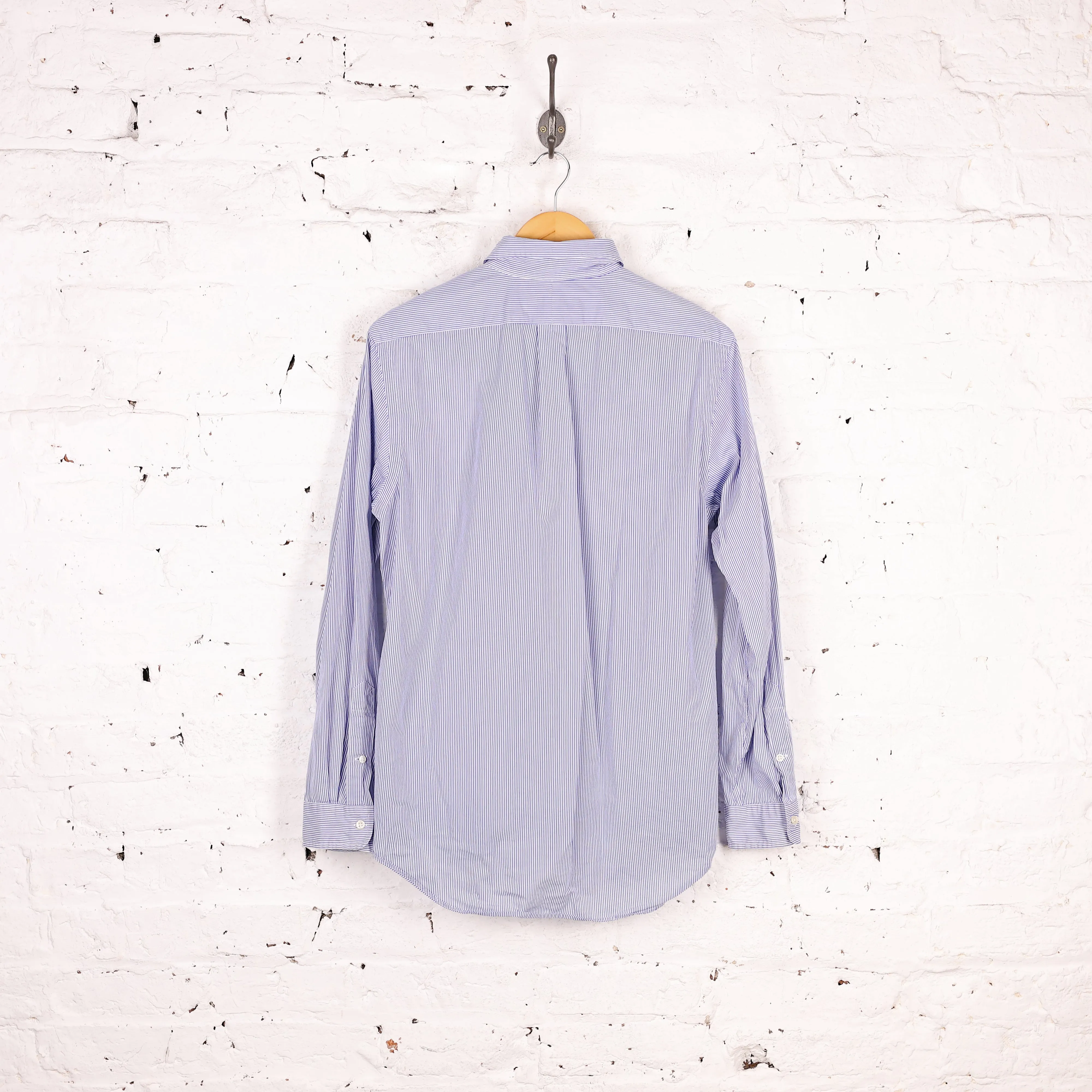 Ralph Lauren Striped Shirt - Blue - M
