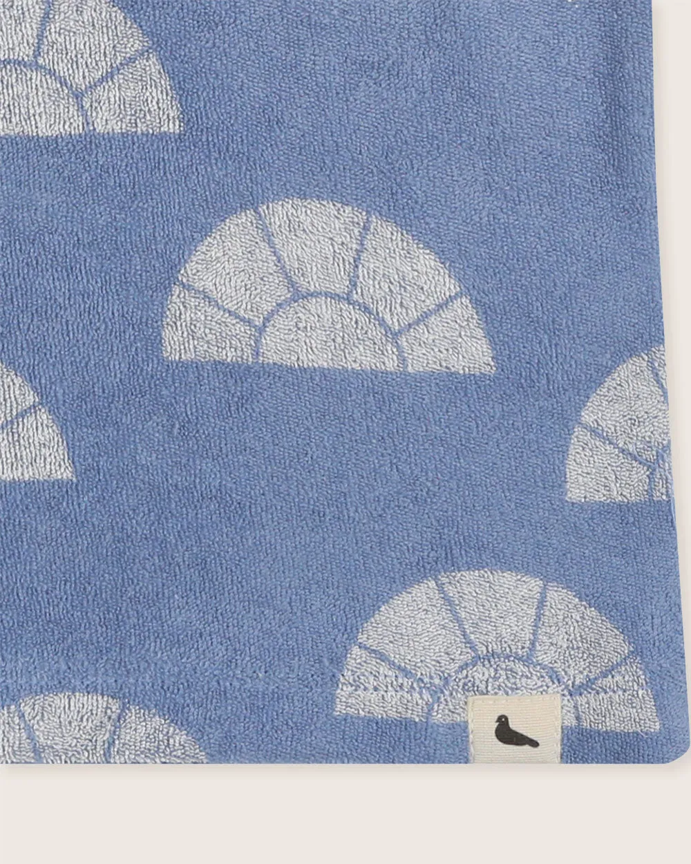 Rays Print Button Front T-Shirt
