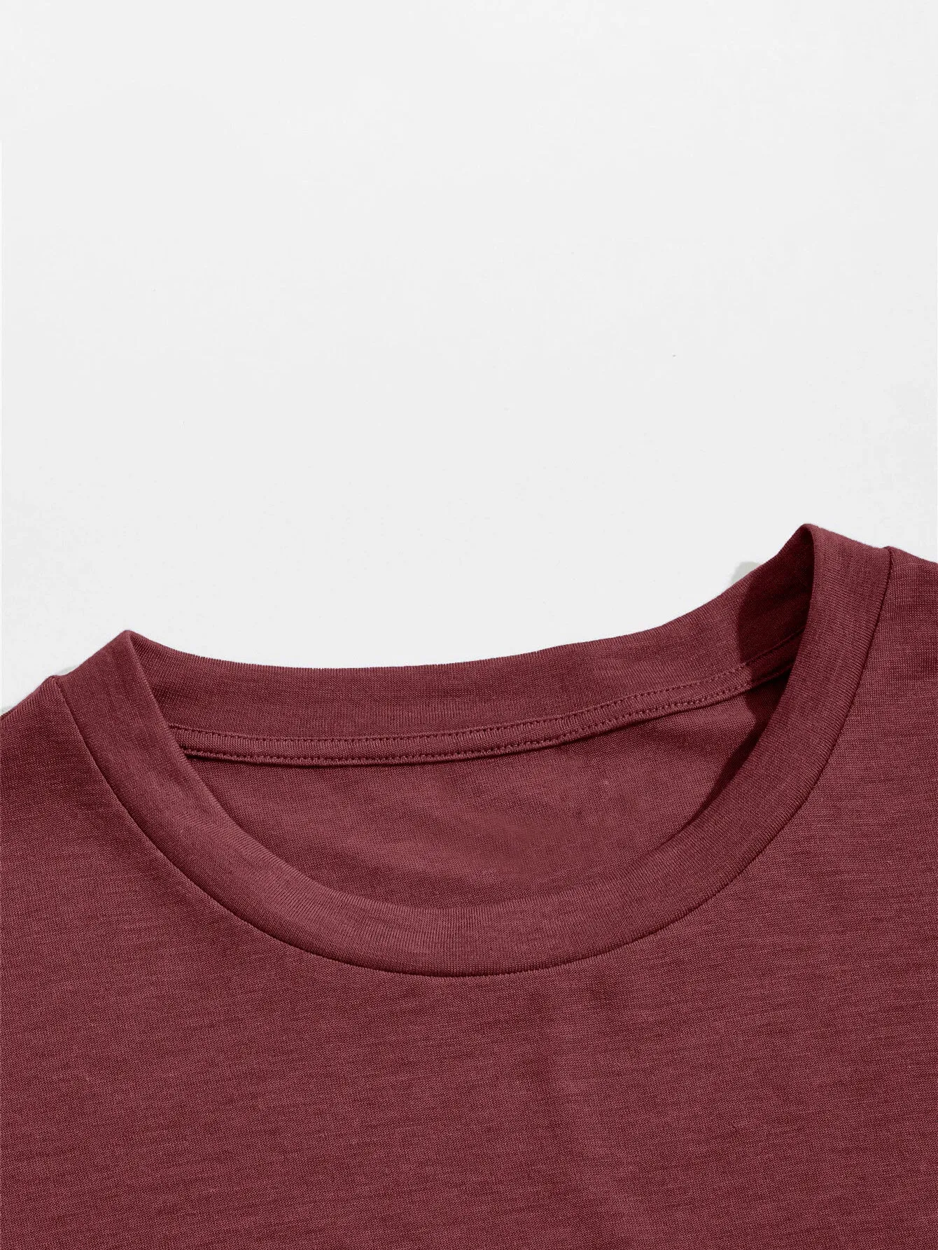 Red Club Playing Card Print Men's Graphic T-shirt