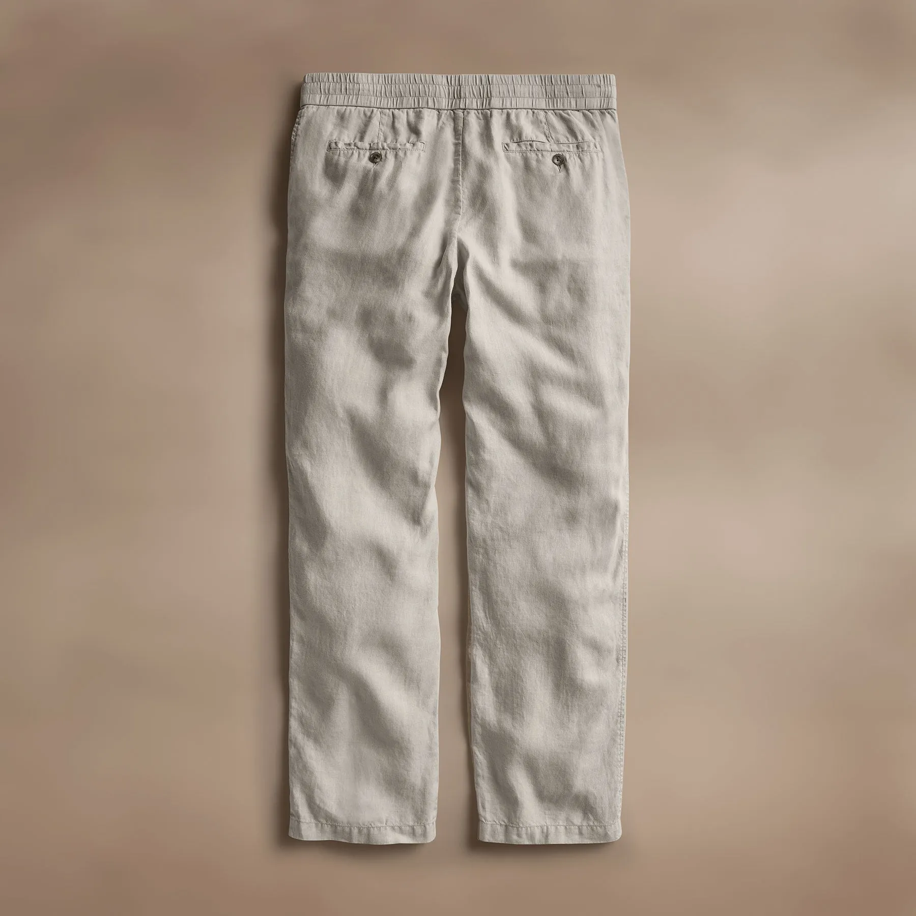 Relaxed Linen Pant - Salt Pigment