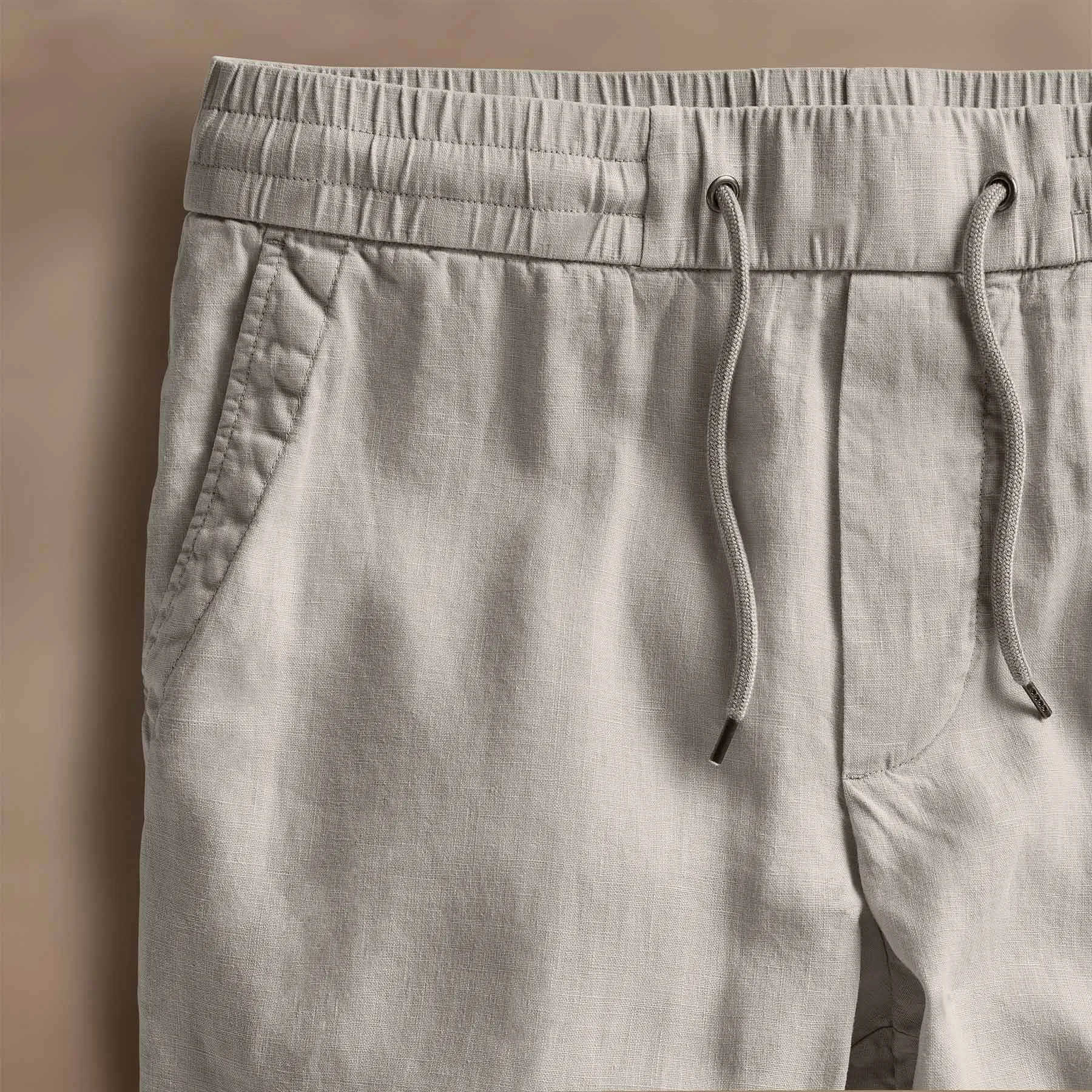 Relaxed Linen Pant - Salt Pigment