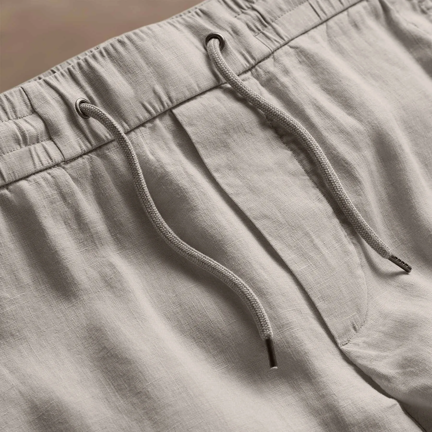Relaxed Linen Pant - Salt Pigment