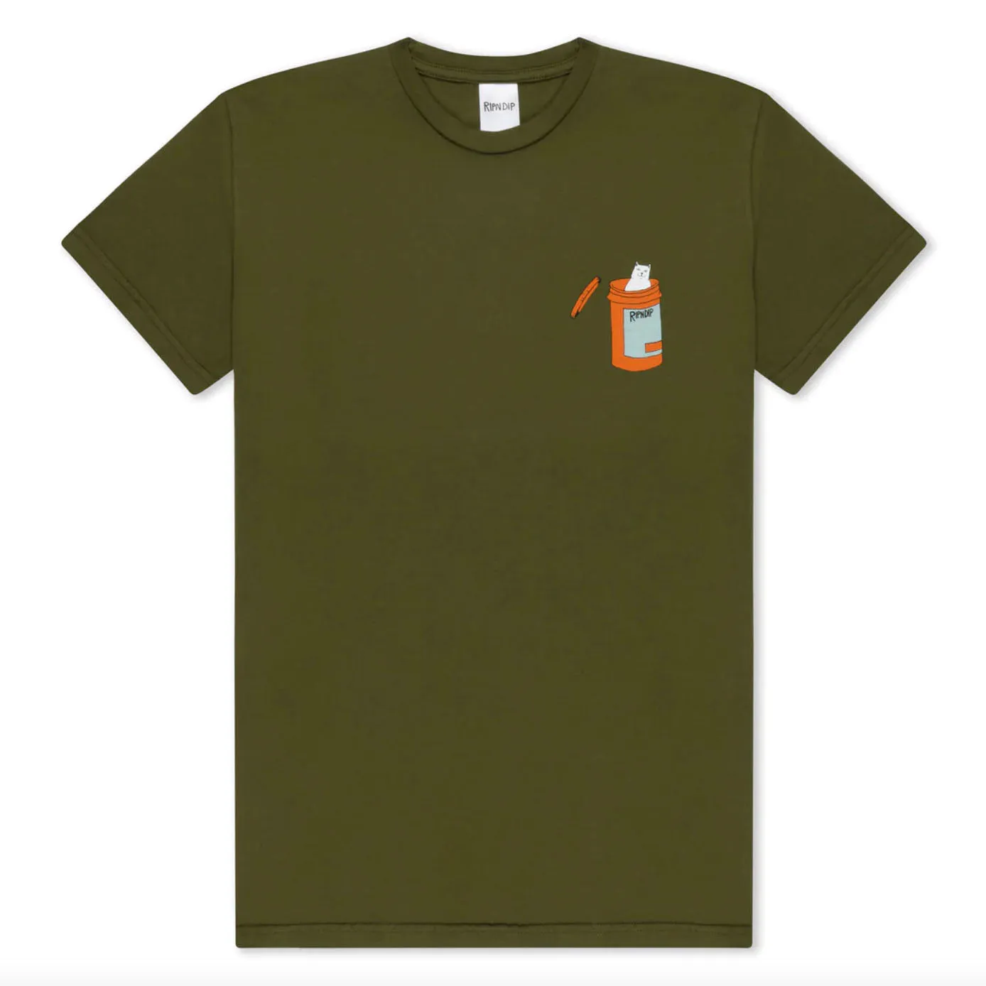 RIPNDIP Nermal Pills T-Shirt Military Green