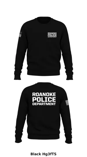 Roanoke Police Department Store 1 Core Men's Crewneck Performance Sweatshirt - Hg3fTS