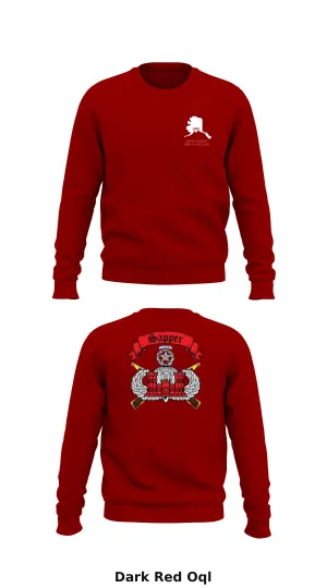 Sapper Company, 6th BEB, 4-25 IBCT (ABN) Store 2 Core Men's Crewneck Performance Sweatshirt - Oql