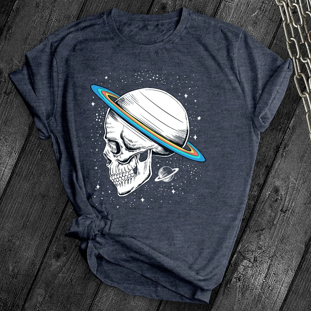 Saturn Skull Tee