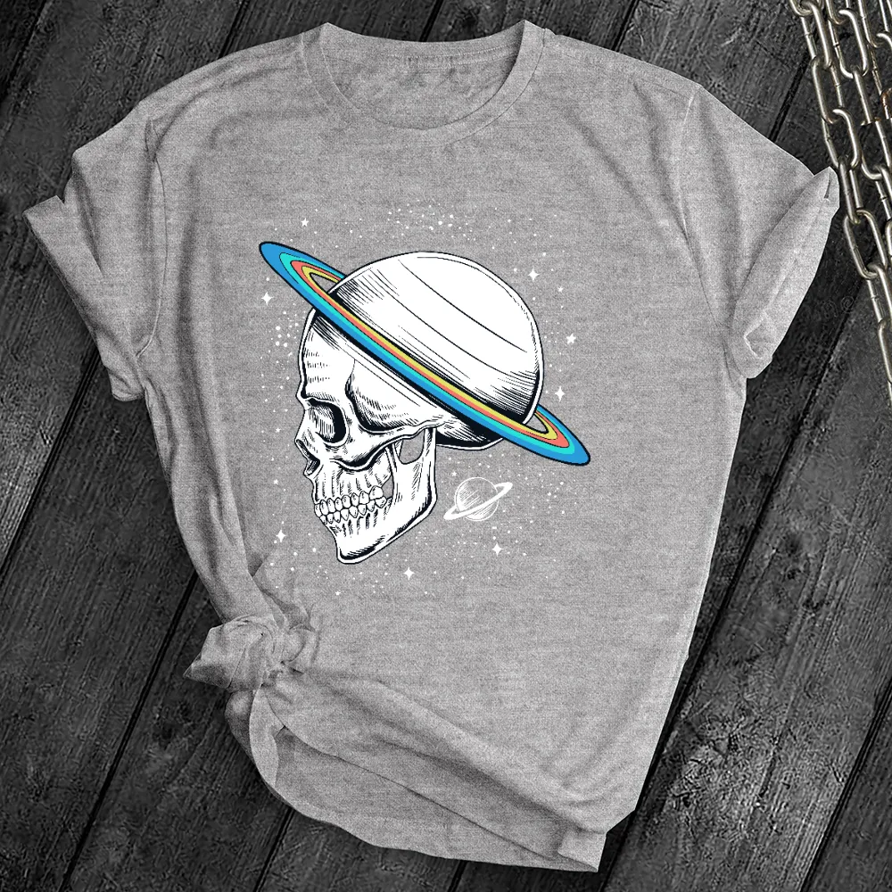 Saturn Skull Tee
