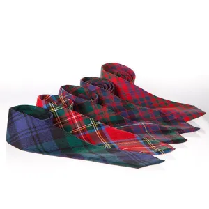 Scott Black&White Modern Tartan Neck Tie