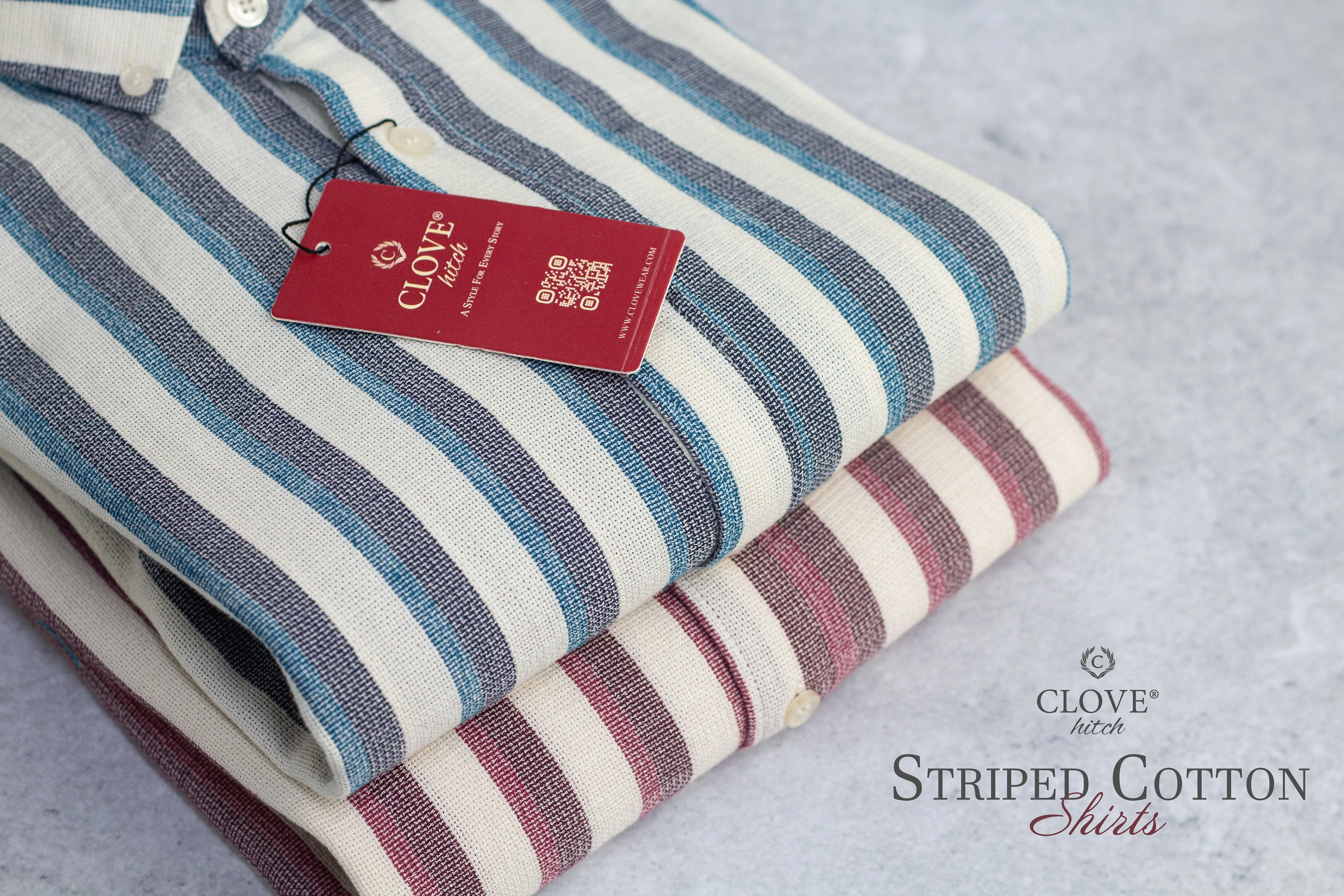 Shebeka Striped Shirt - Blue