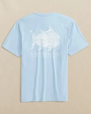 Ships and Seagulls Tee (Cerulean)