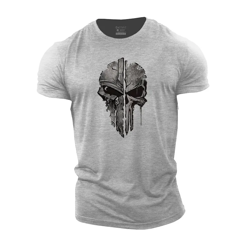 Skull Cotton T-Shirt