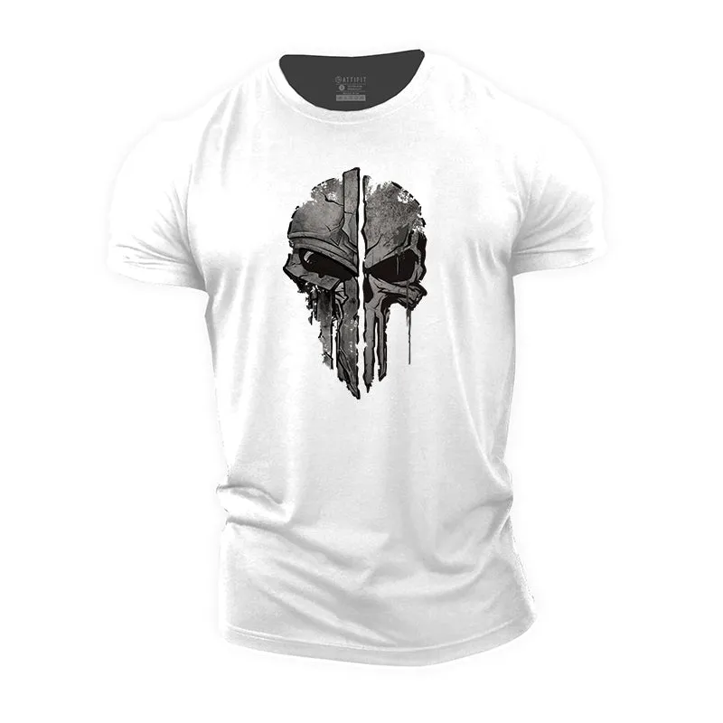 Skull Cotton T-Shirt