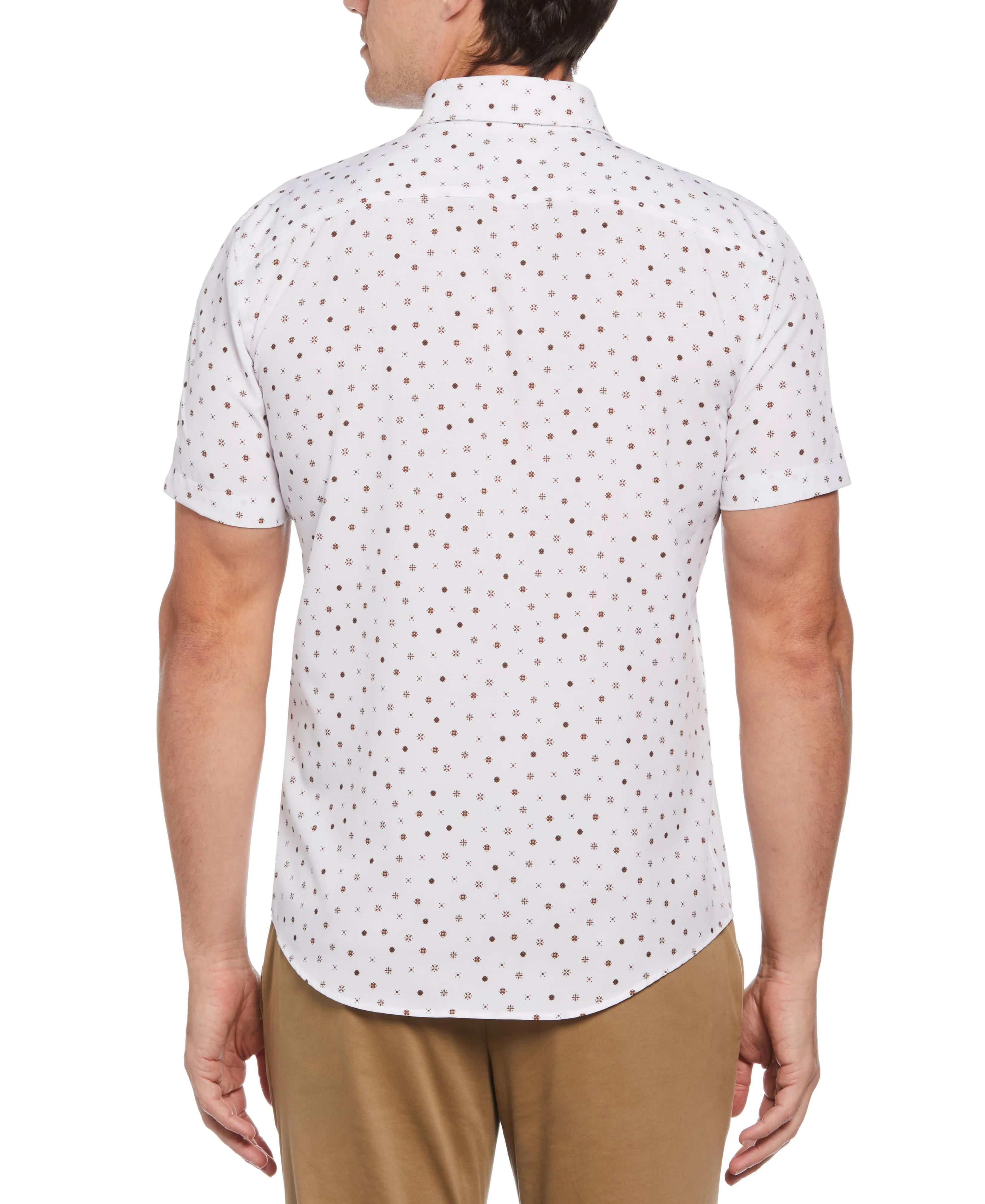 Slim Fit Foulard Print Shirt