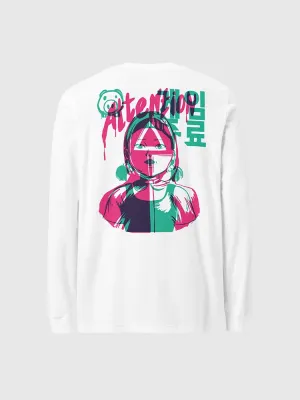 Squid Game Attention Long Sleeve Shirt