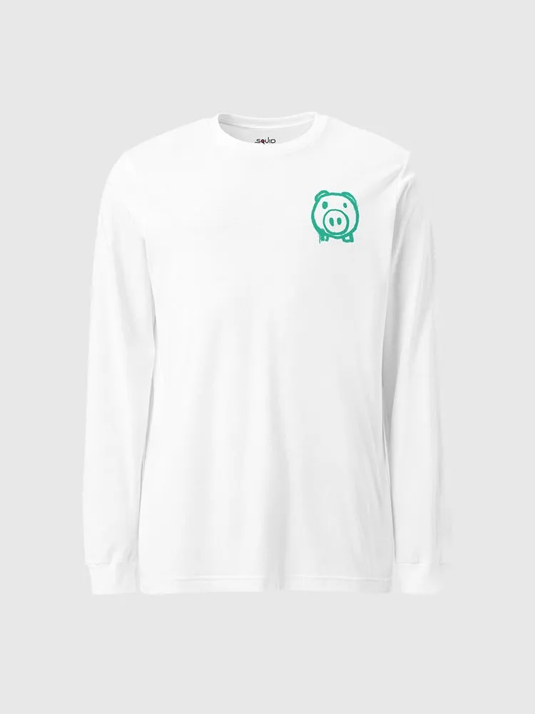 Squid Game Attention Long Sleeve Shirt