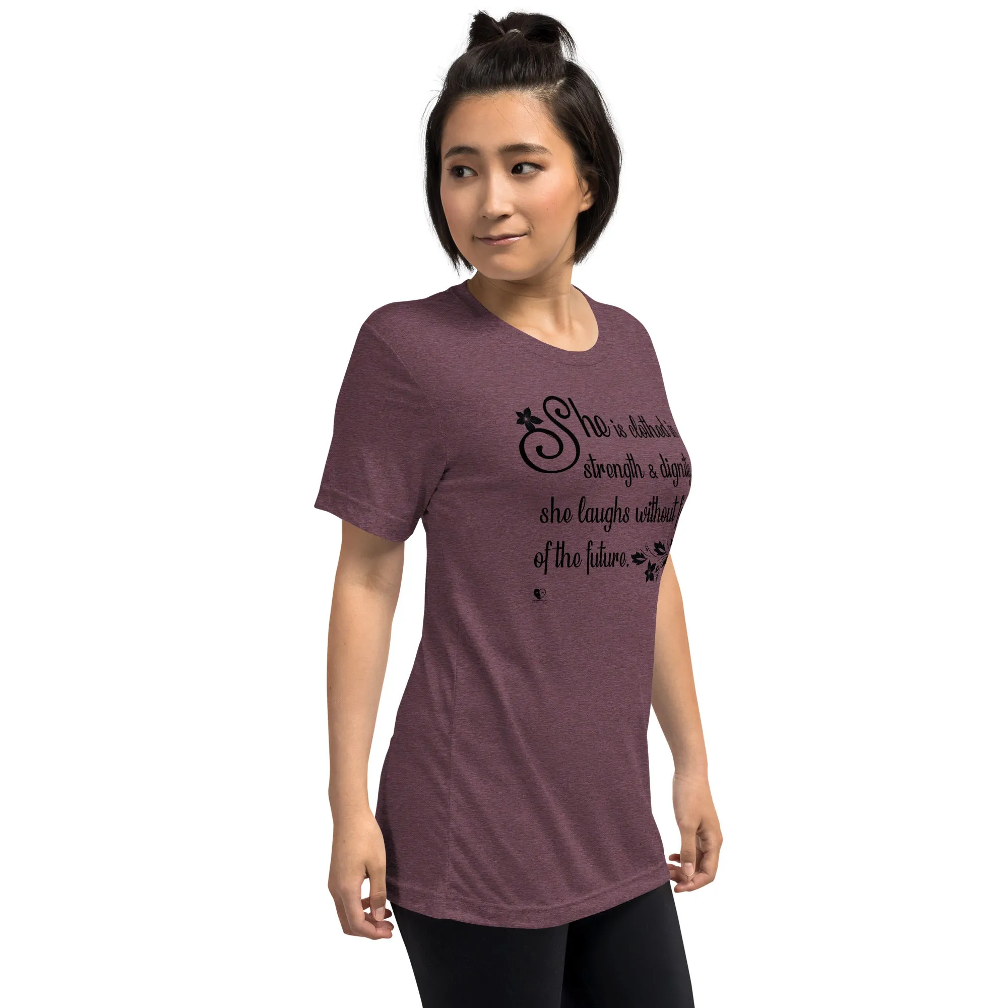 Strength & Dignity - Premium Tri-blend Short-Sleeve Unisex T-shirt