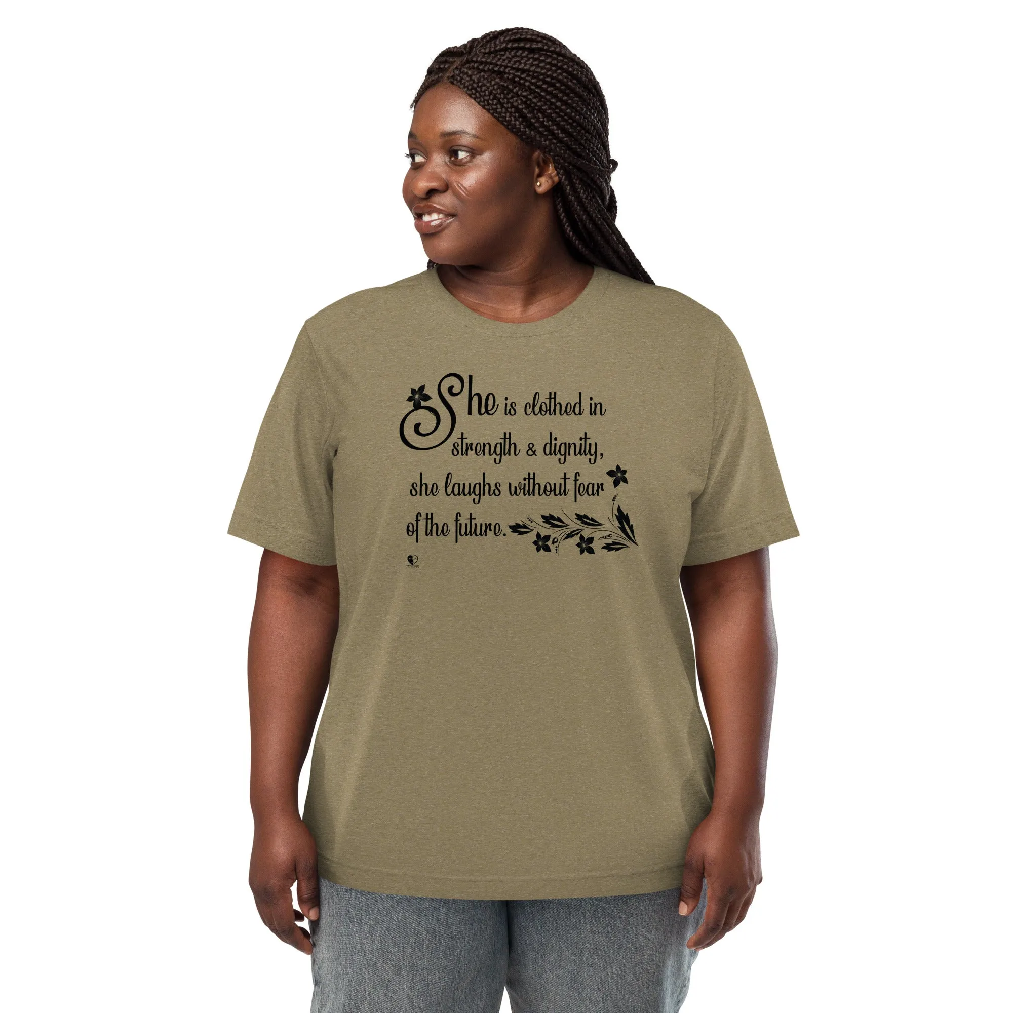 Strength & Dignity - Premium Tri-blend Short-Sleeve Unisex T-shirt