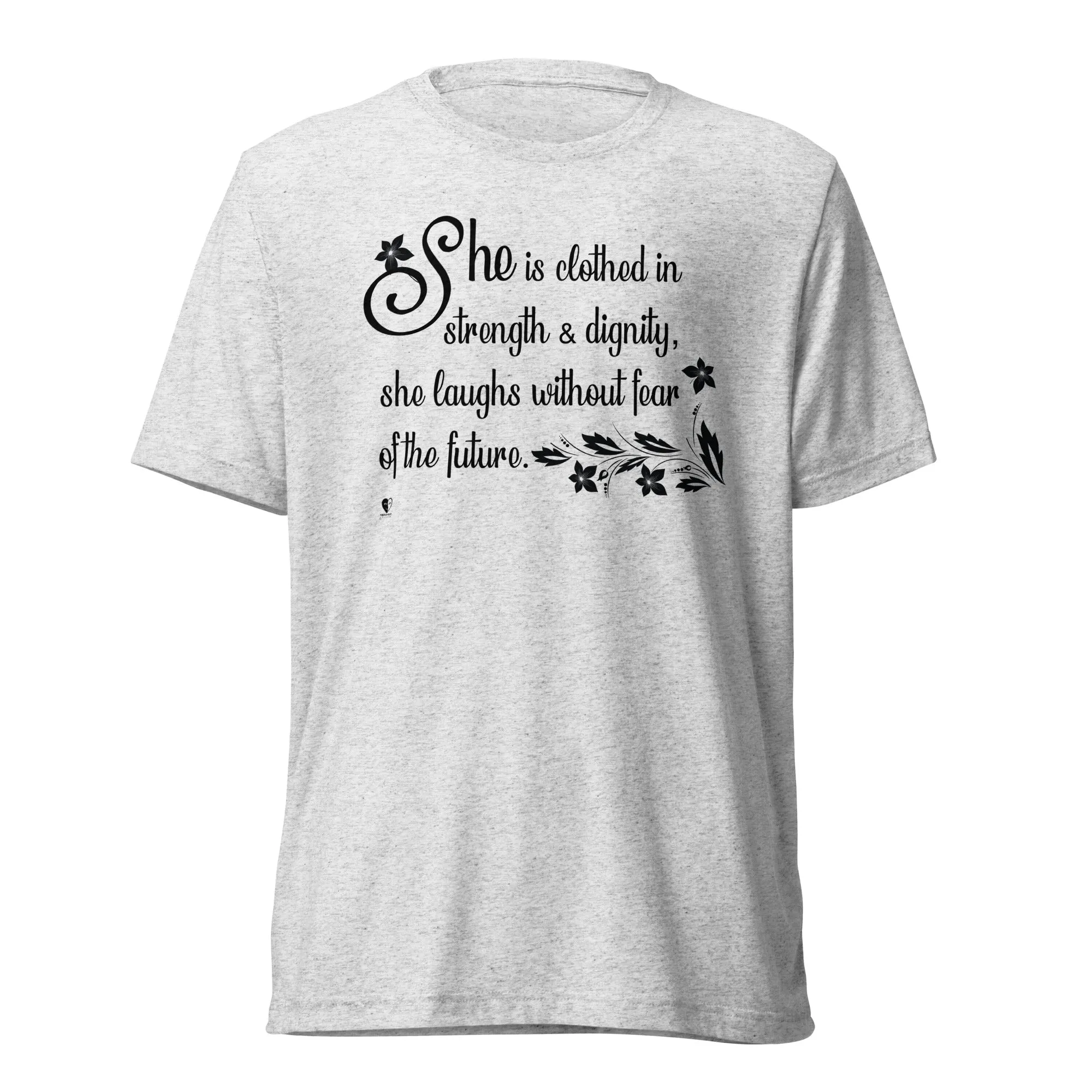 Strength & Dignity - Premium Tri-blend Short-Sleeve Unisex T-shirt