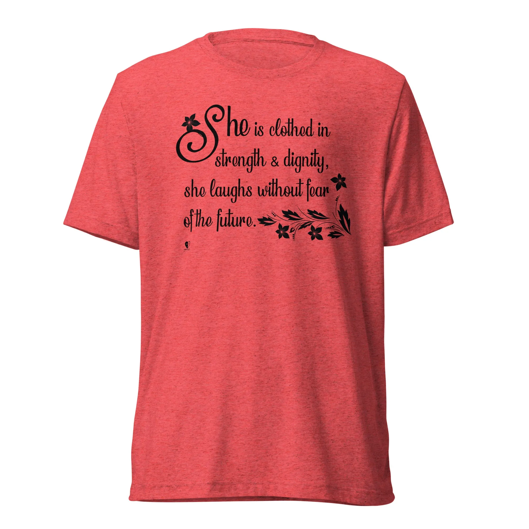 Strength & Dignity - Premium Tri-blend Short-Sleeve Unisex T-shirt