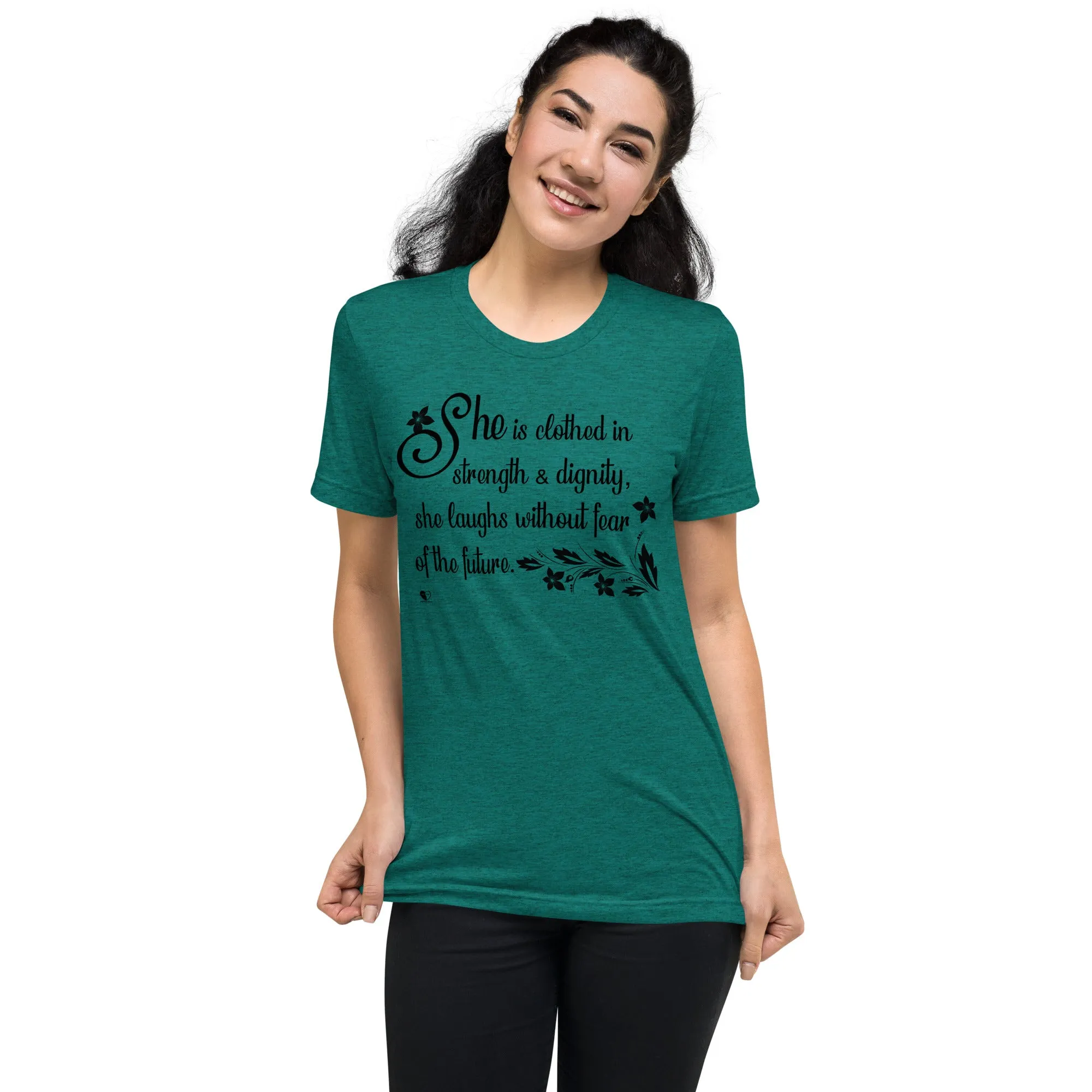 Strength & Dignity - Premium Tri-blend Short-Sleeve Unisex T-shirt
