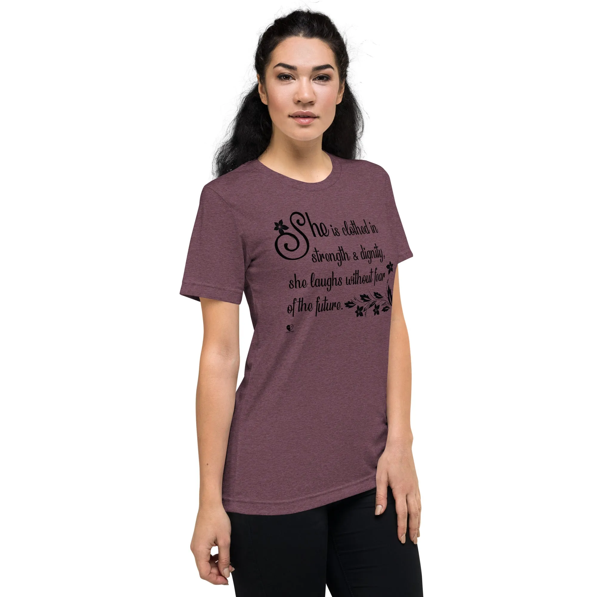 Strength & Dignity - Premium Tri-blend Short-Sleeve Unisex T-shirt