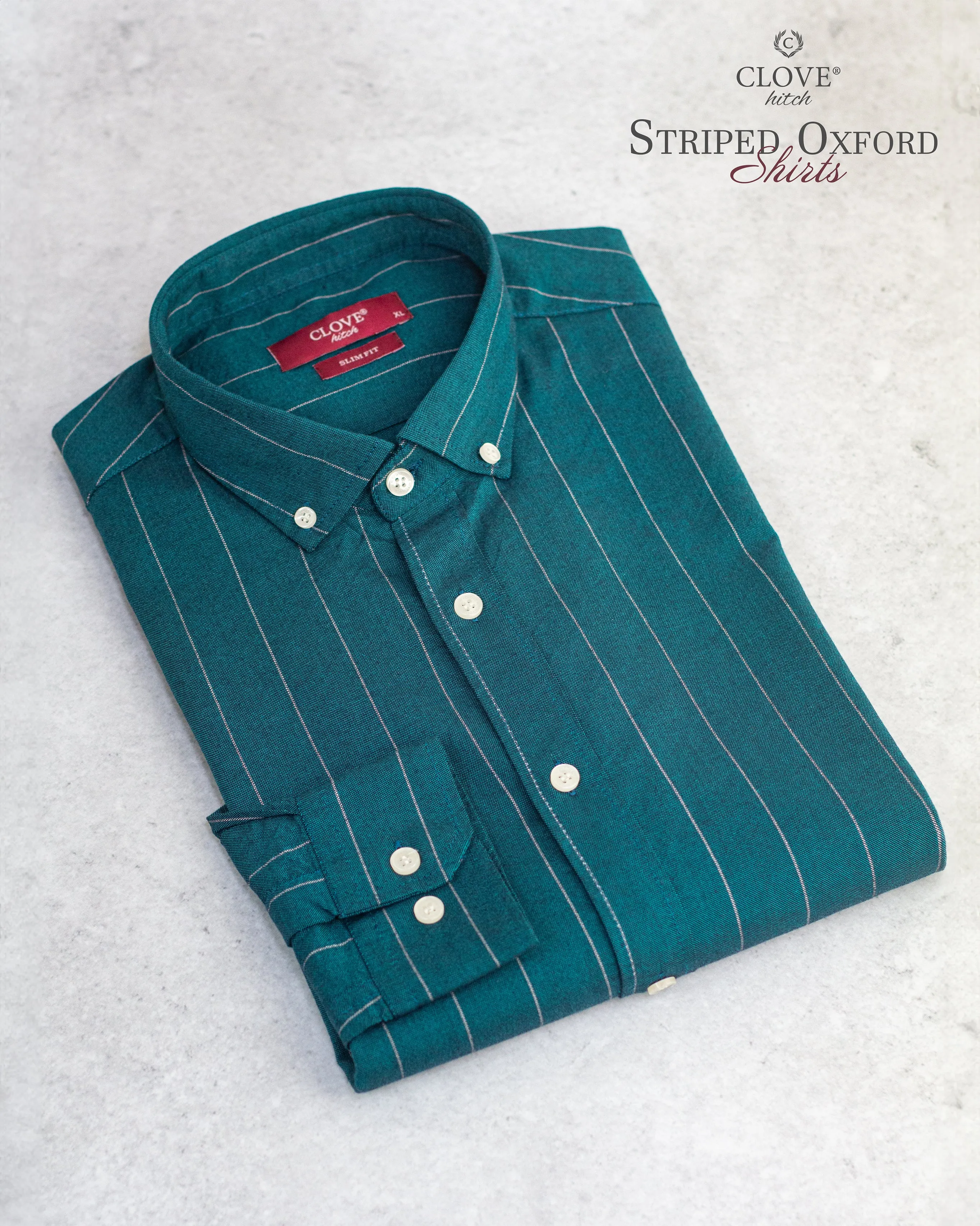 Striped Oxford Shirt - Genzari