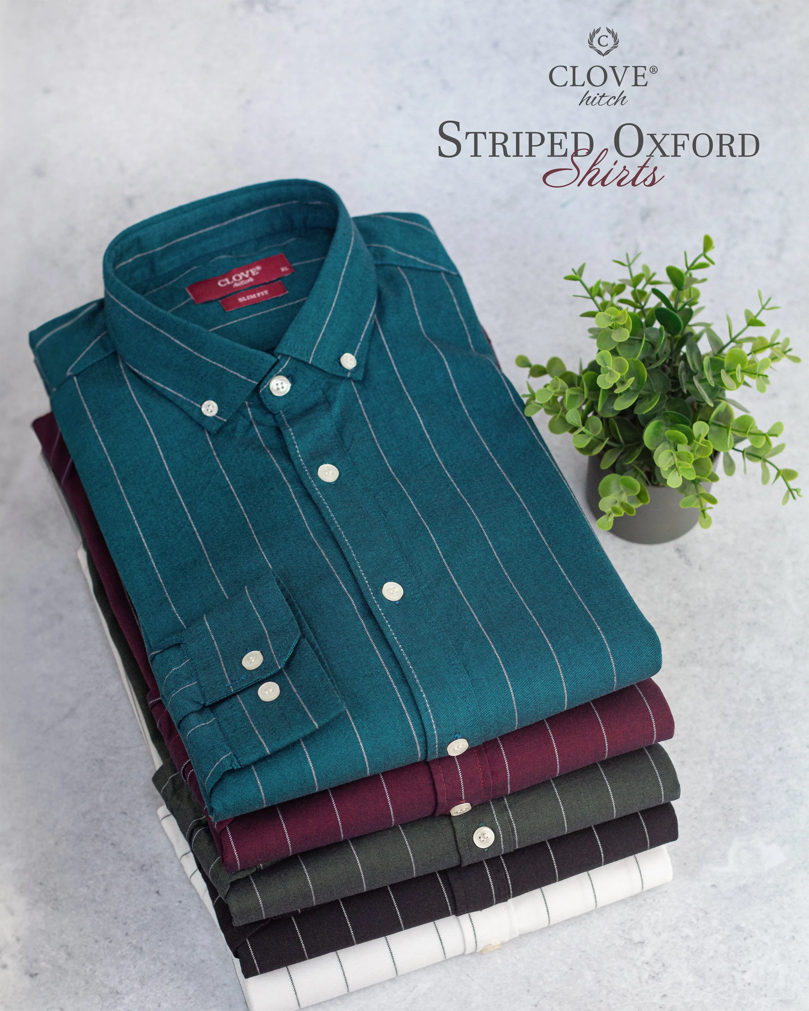 Striped Oxford Shirt - Genzari
