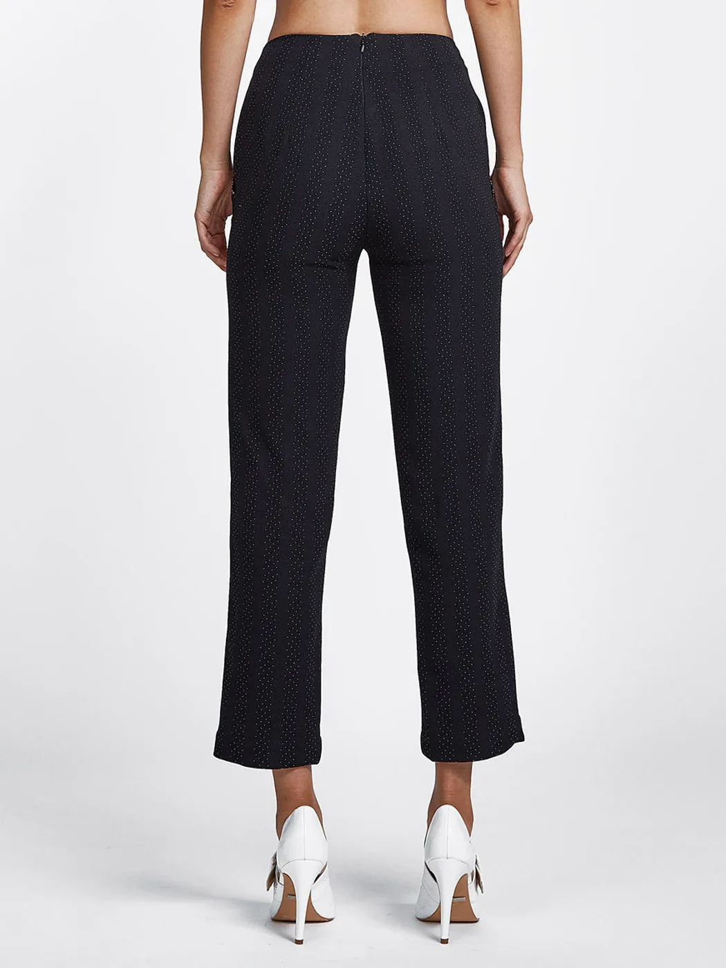 Striped Pin Dot Pants