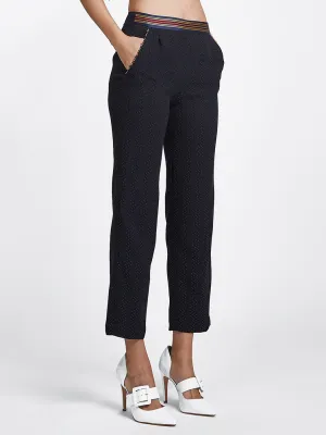 Striped Pin Dot Pants