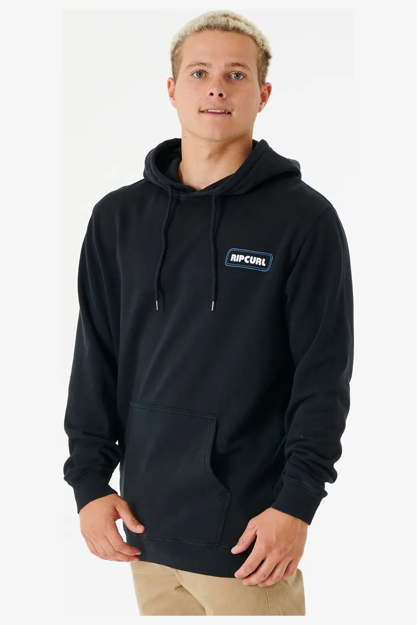 SURF REVIVAL HOOD - BLACK