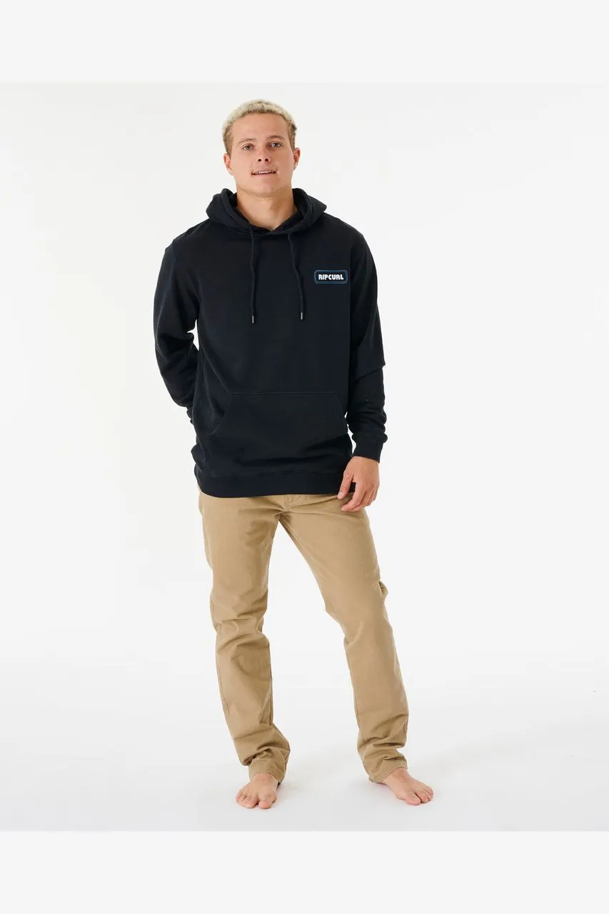 SURF REVIVAL HOOD - BLACK